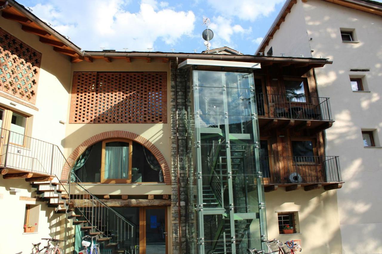 L'Atelier Du Temps - Les Greniers Appartements Aosta Kültér fotó